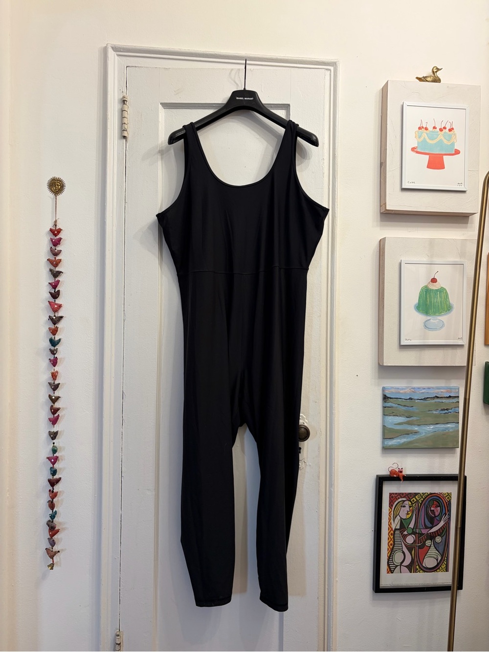 Old Navy Black Sleeveless Scoop-Neck Jumpsuit